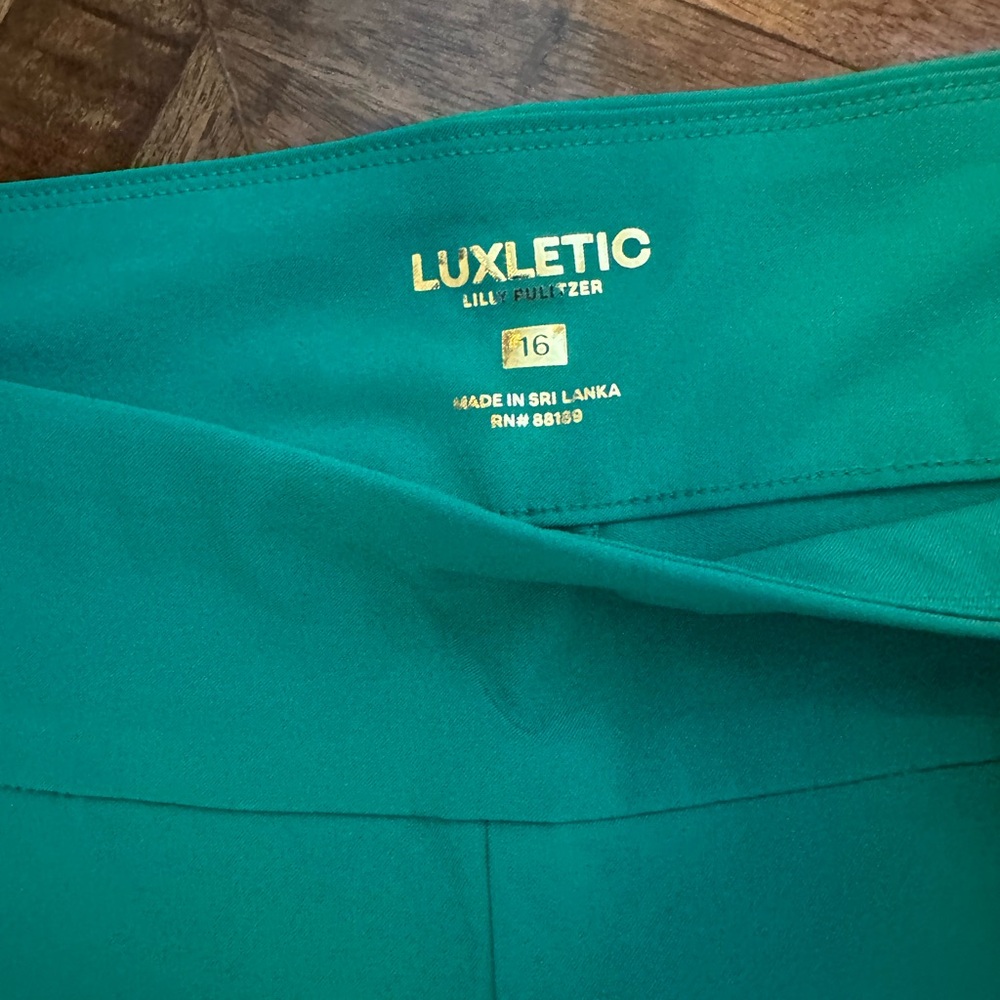 Lilly Pulitzer Luxletic Vibrant Green Pants